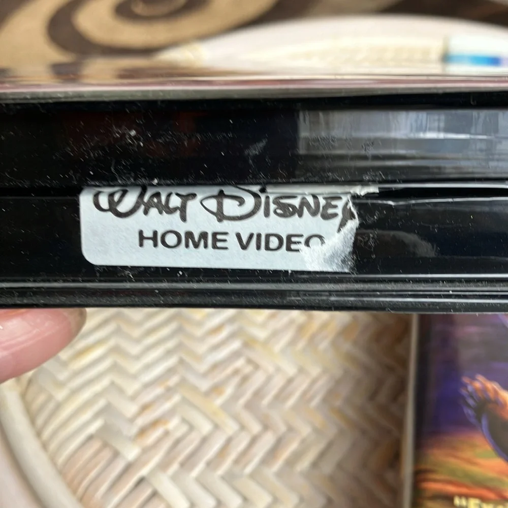 VHS 2 VIDEOS WALT DISNEY MASTERPIECE FANTASIA AND BROTHER BEAR THX CERTIFIED